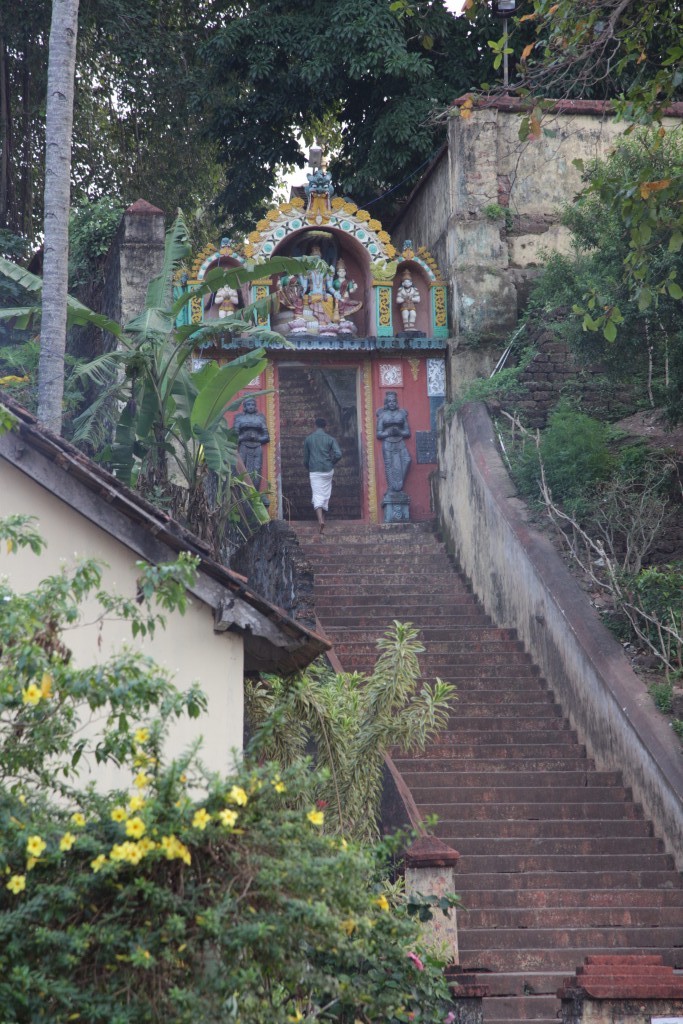 The entrance to the temple